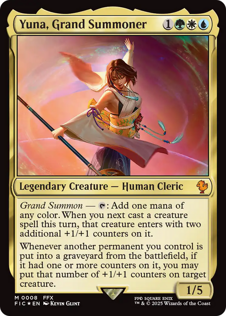 Yuna, Grand Summoner [FINAL FANTASY Commander] | Total Play