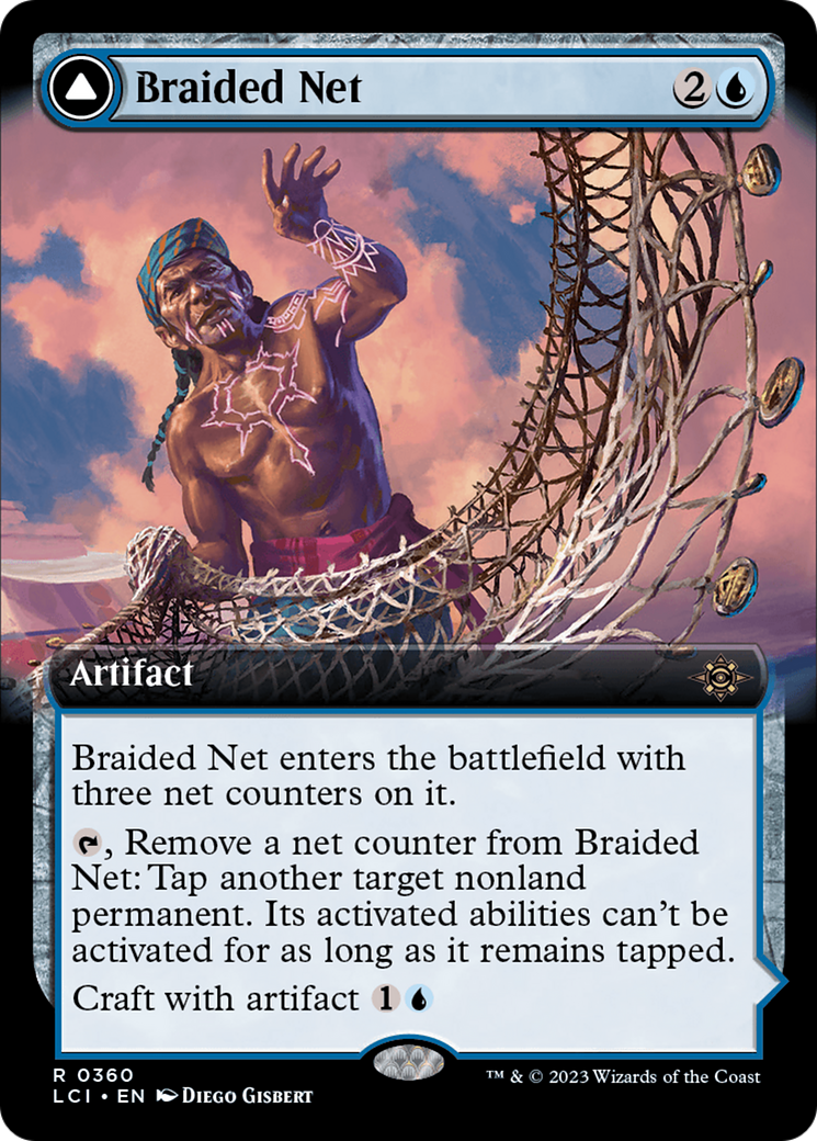 Braided Net // Braided Quipu (Extended Art) [The Lost Caverns of Ixalan] | Total Play