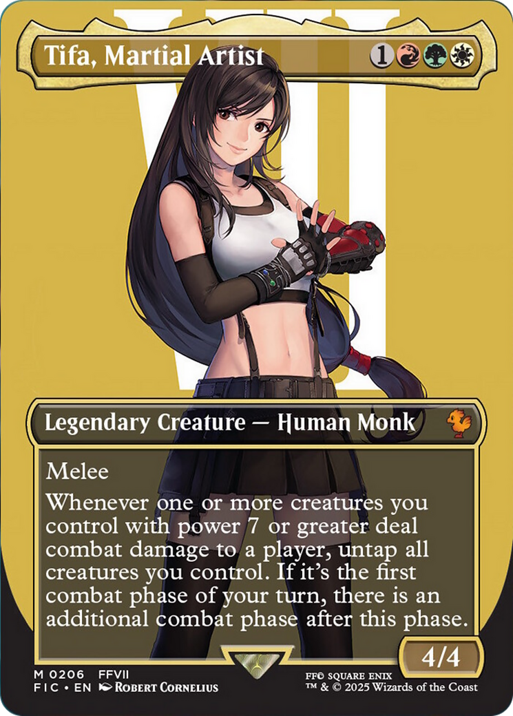 Tifa, Martial Artist (Borderless) [FINAL FANTASY Commander] | Total Play