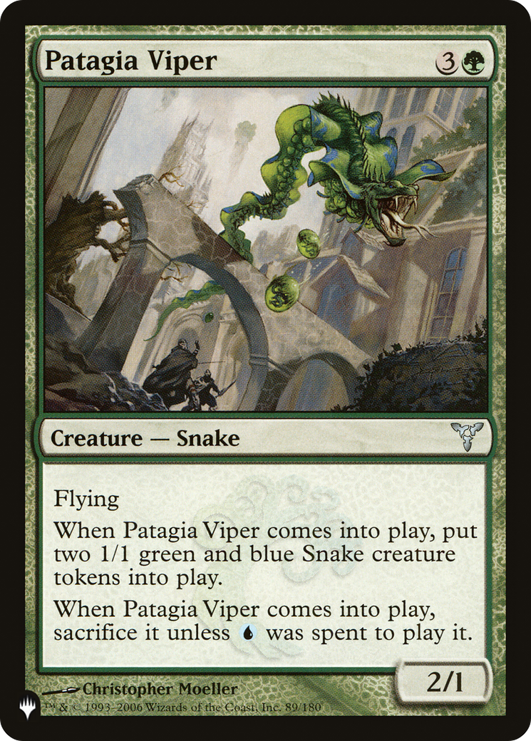 Patagia Viper [The List] | Total Play