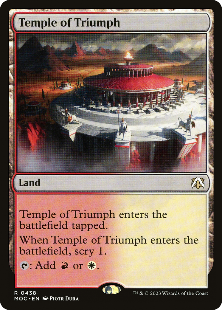 Temple of Triumph [March of the Machine Commander] | Total Play