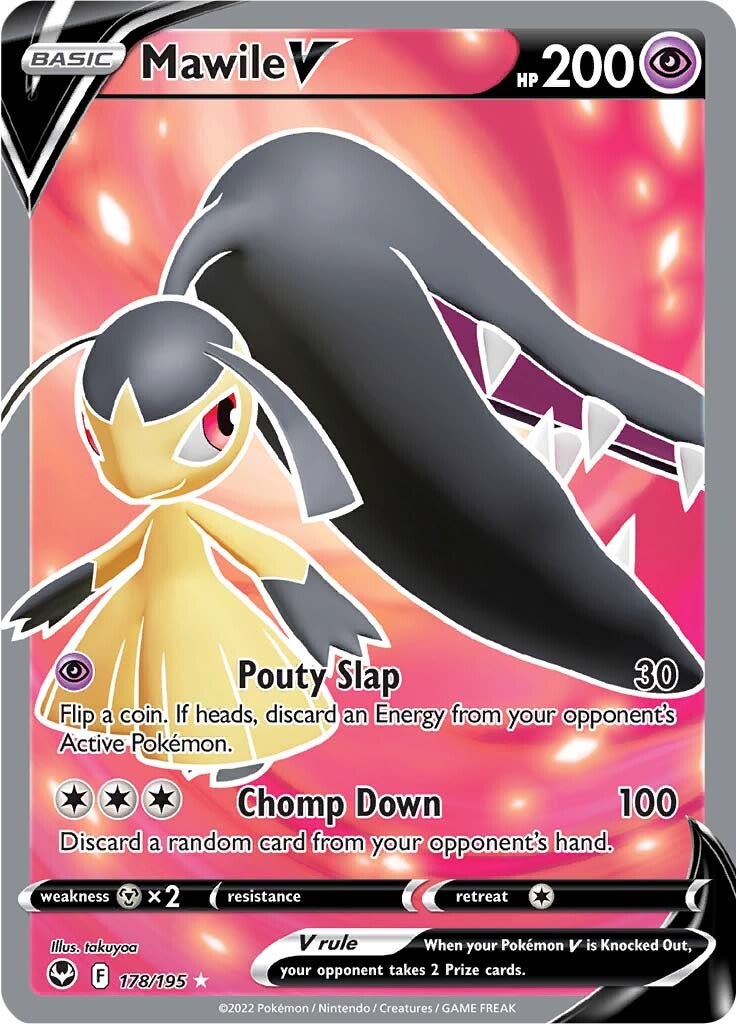 Mawile V (178/195) [Sword & Shield: Silver Tempest] | Total Play