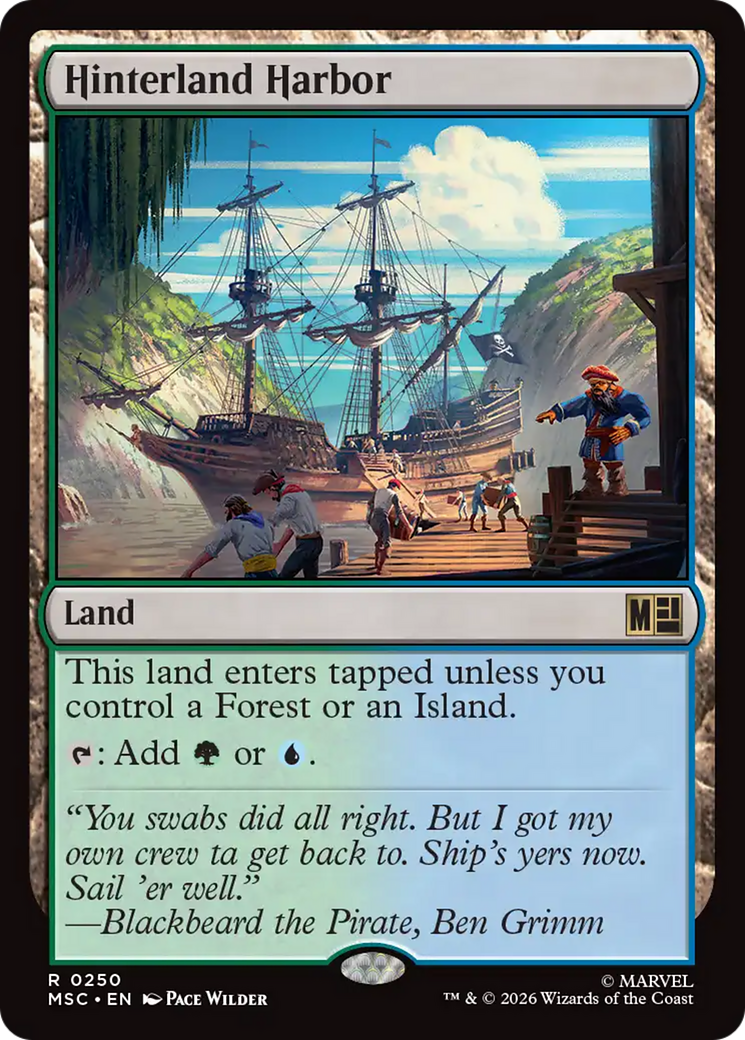 Hinterland Harbor (Surge Foil) [Marvel Super Heroes Commander] | Total Play