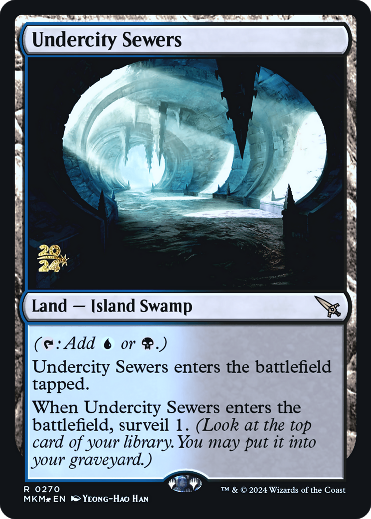 Undercity Sewers [Murders at Karlov Manor Prerelease Promos] | Total Play