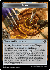 Map // Plot Double-Sided Token [Outlaws of Thunder Junction Tokens] | Total Play