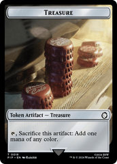 Treasure (018) // Wasteland Double-Sided Token [Fallout Tokens] | Total Play