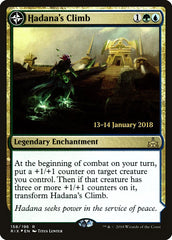 Hadana's Climb // Winged Temple of Orazca [Rivals of Ixalan Prerelease Promos] | Total Play