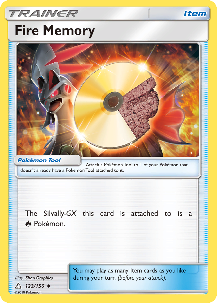 Fire Memory (123/156) [Sun & Moon: Ultra Prism] | Total Play
