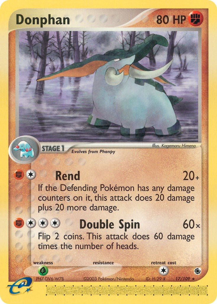 Donphan (17/109) [EX: Ruby & Sapphire] | Total Play