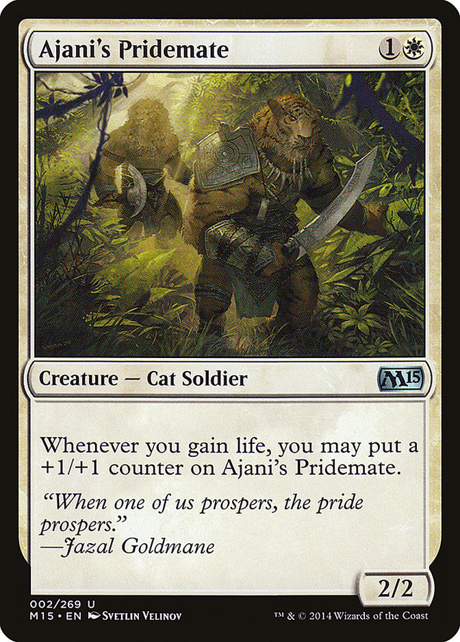 Ajani's Pridemate [Magic 2015] | Total Play