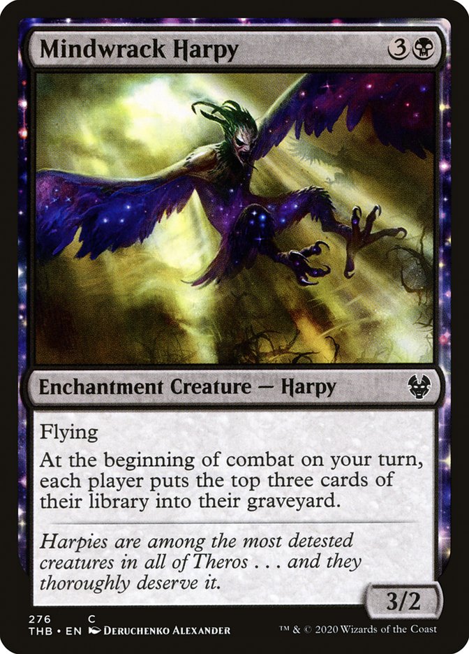 Mindwrack Harpy [Theros Beyond Death] | Total Play