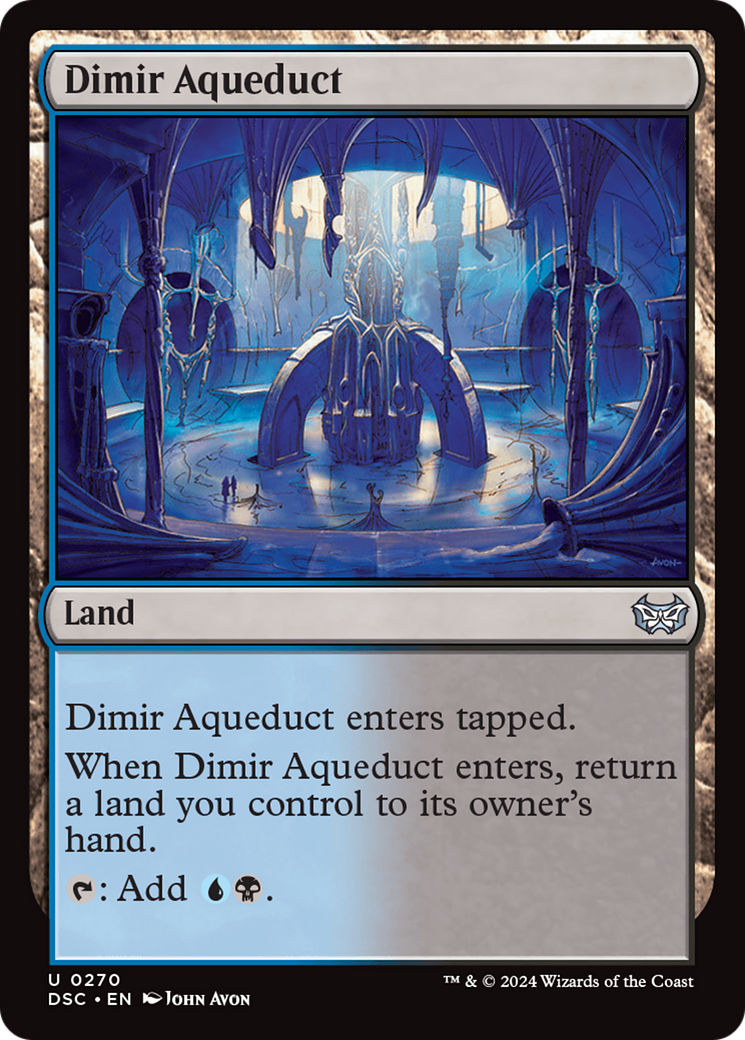 Dimir Aqueduct [Duskmourn: House of Horror Commander] | Total Play