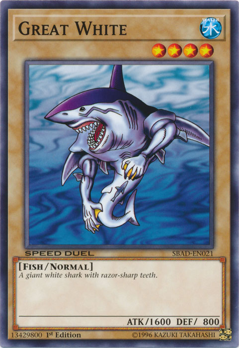 Great White [SBAD-EN021] Common | Total Play