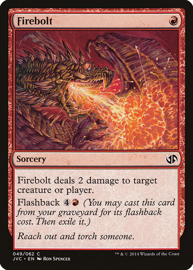 Firebolt [Duel Decks Anthology] | Total Play