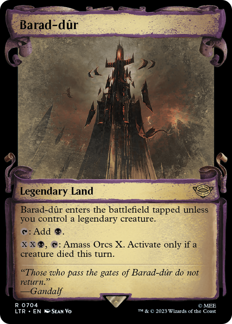 Barad-dur [The Lord of the Rings: Tales of Middle-Earth Showcase Scrolls] | Total Play