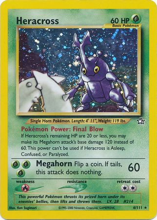Heracross (6/111) [Neo Genesis Unlimited] | Total Play