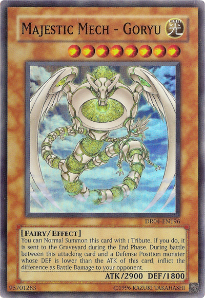 Majestic Mech - Goryu [DR04-EN196] Super Rare | Total Play