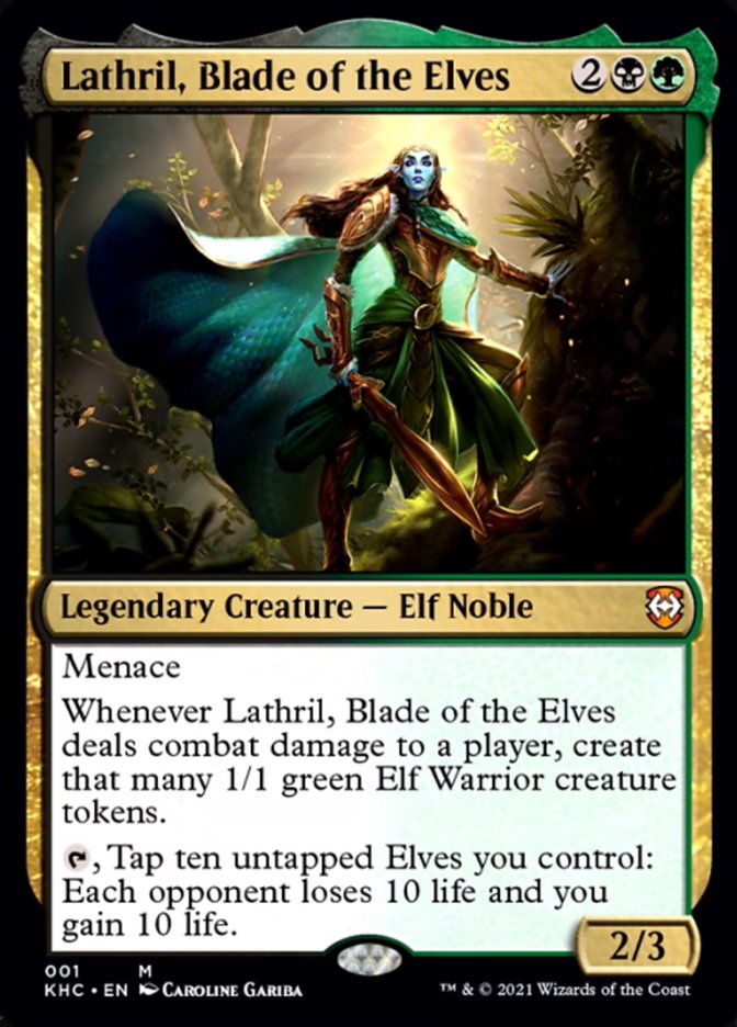 Lathril, Blade of the Elves [Kaldheim Commander] | Total Play