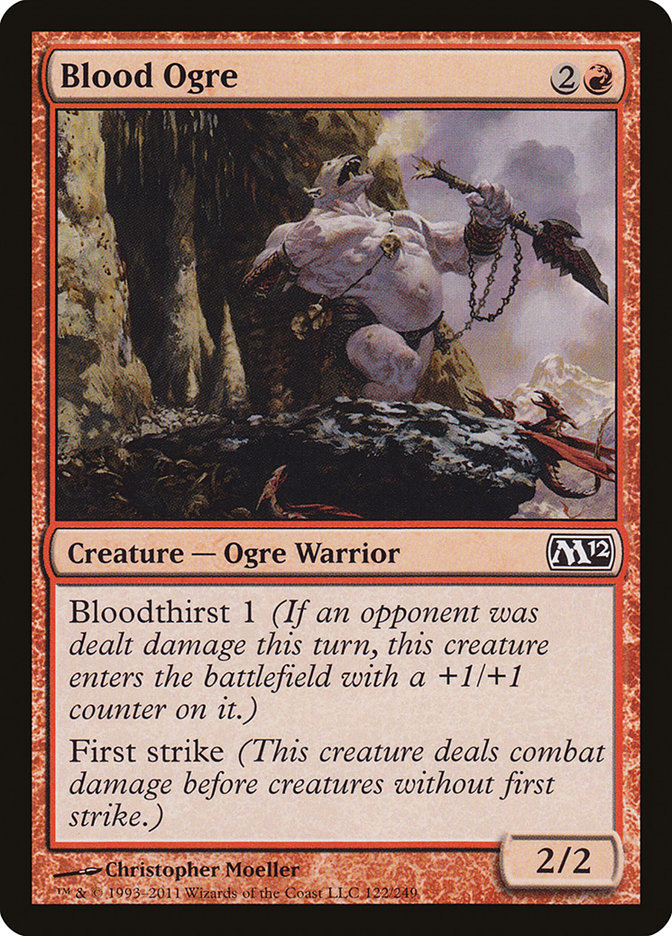 Blood Ogre [Magic 2012] | Total Play