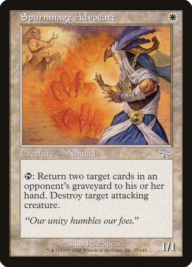 Spurnmage Advocate [Judgment] | Total Play