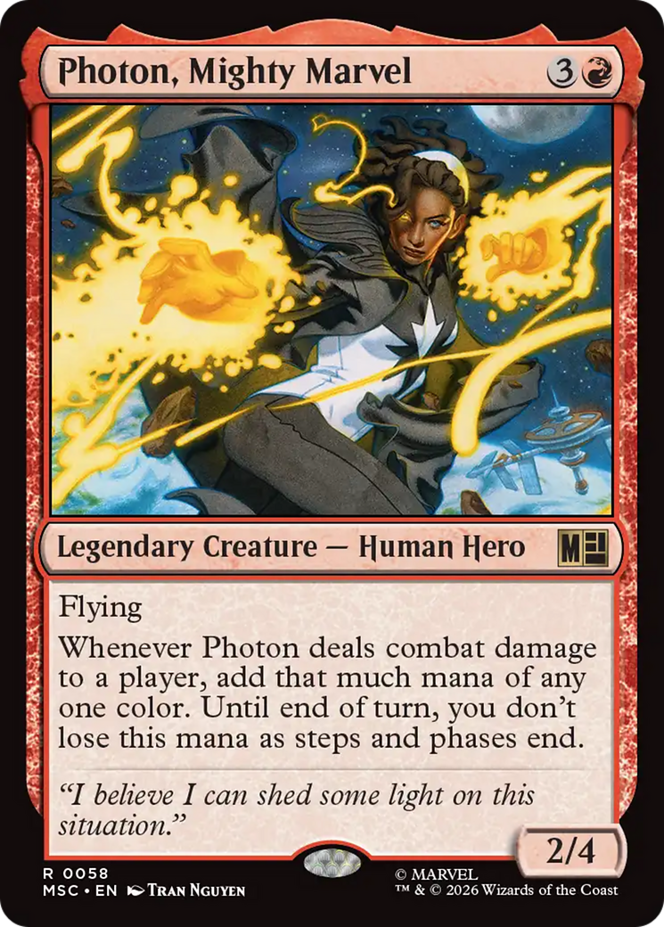 Photon, Mighty Marvel [Marvel Super Heroes Commander] | Total Play