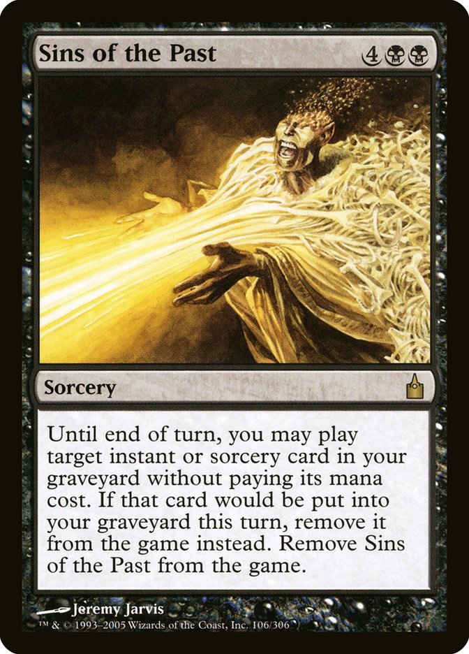 Sins of the Past [Ravnica: City of Guilds] | Total Play