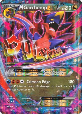 M Garchomp EX (XY168) (Jumbo Card) [XY: Black Star Promos] | Total Play