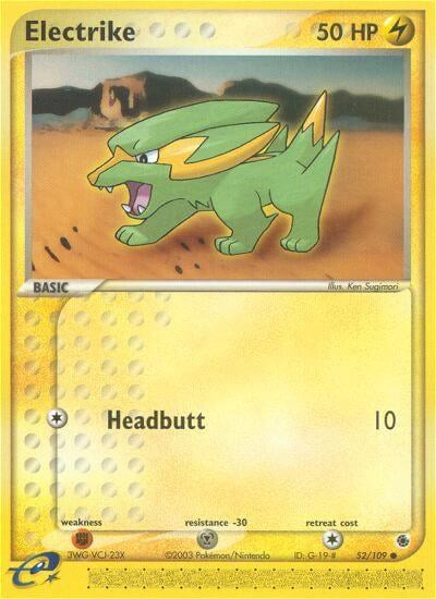Electrike (52/109) [EX: Ruby & Sapphire] | Total Play