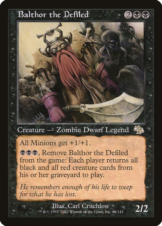 Balthor the Defiled [Judgment] | Total Play