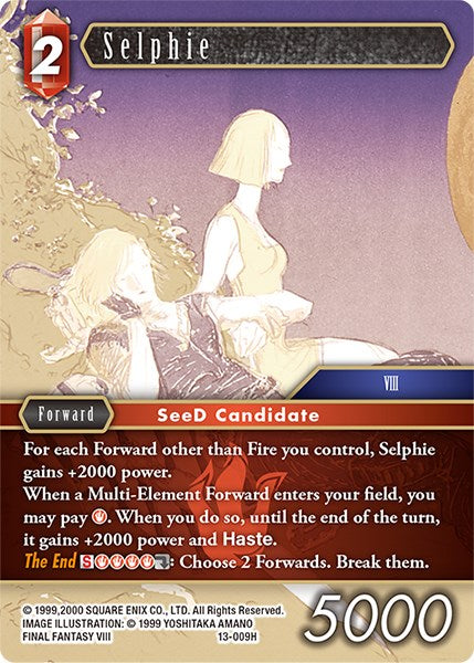 Selphie [Opus XIII: Crystal Radiance] | Total Play