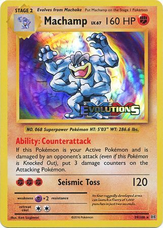 Machamp (59/108) (XY Evolutions Prerelease) [XY: Black Star Promos] | Total Play