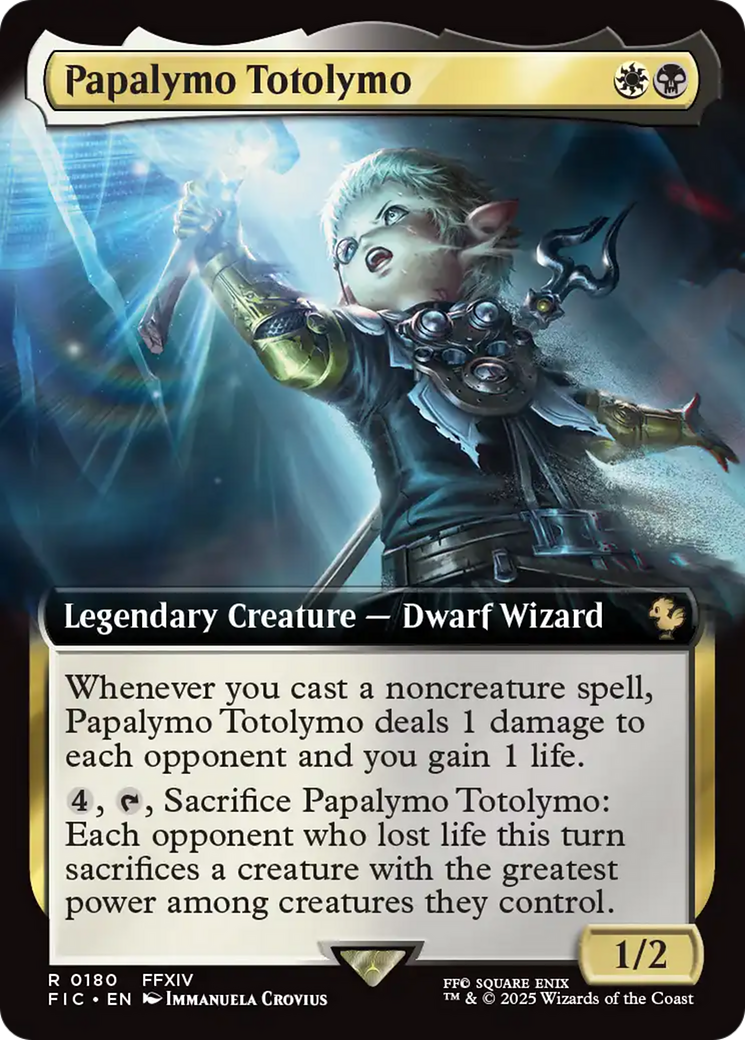 Papalymo Totolymo (Extended Art) [FINAL FANTASY Commander] | Total Play