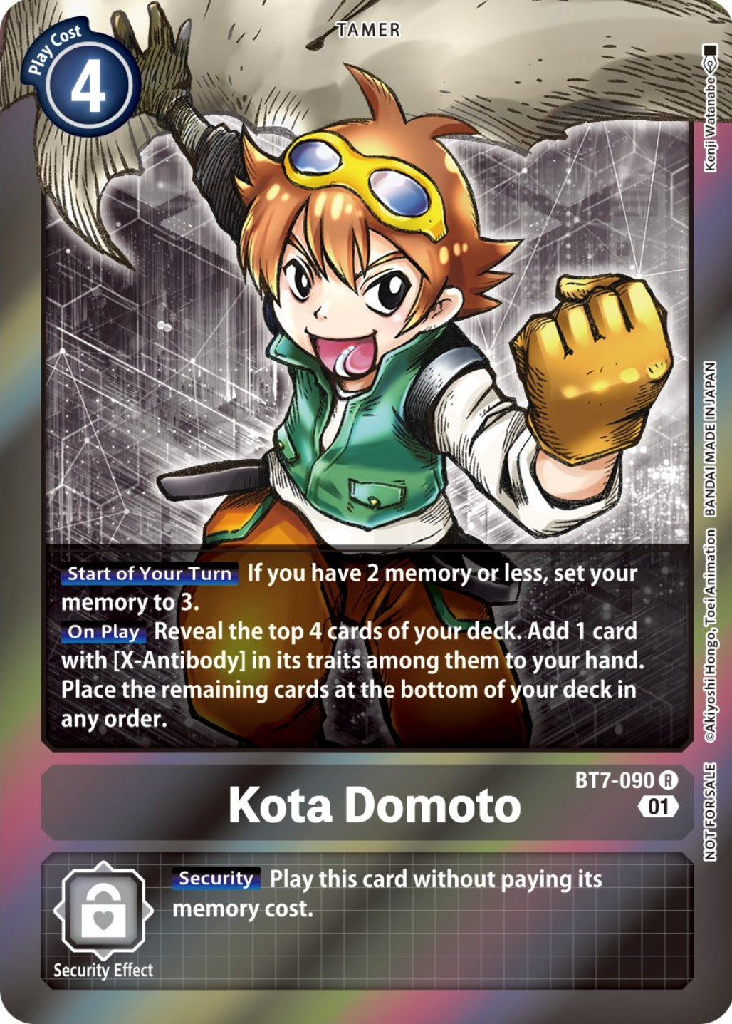 Kota Domoto [BT7-090] (Event Pack 4) [Next Adventure Promos] | Total Play