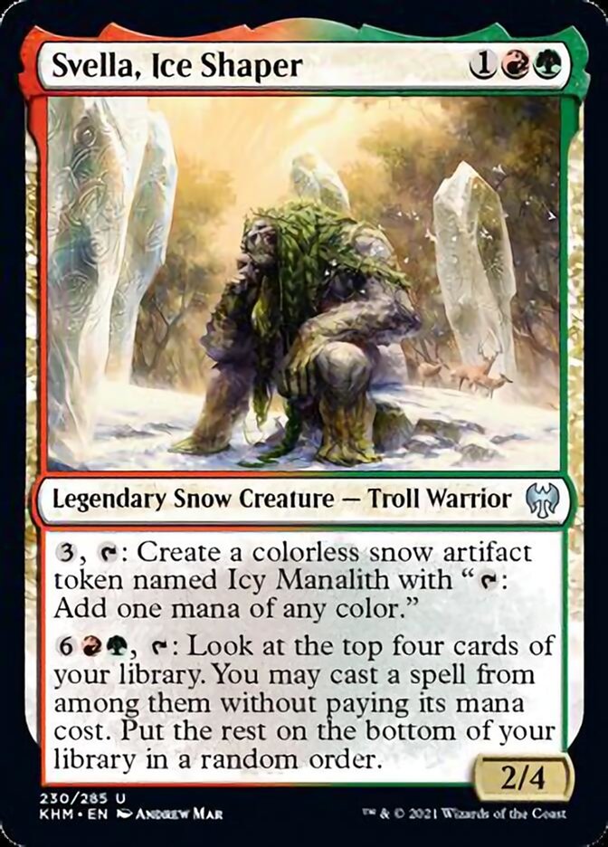 Svella, Ice Shaper [Kaldheim] | Total Play