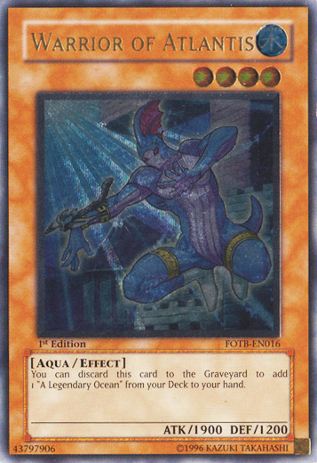 Warrior of Atlantis [FOTB-EN016] Ultimate Rare | Total Play