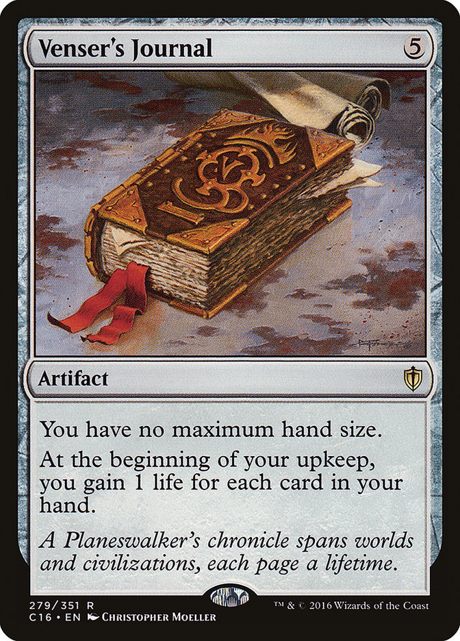 Venser's Journal [Commander 2016] | Total Play