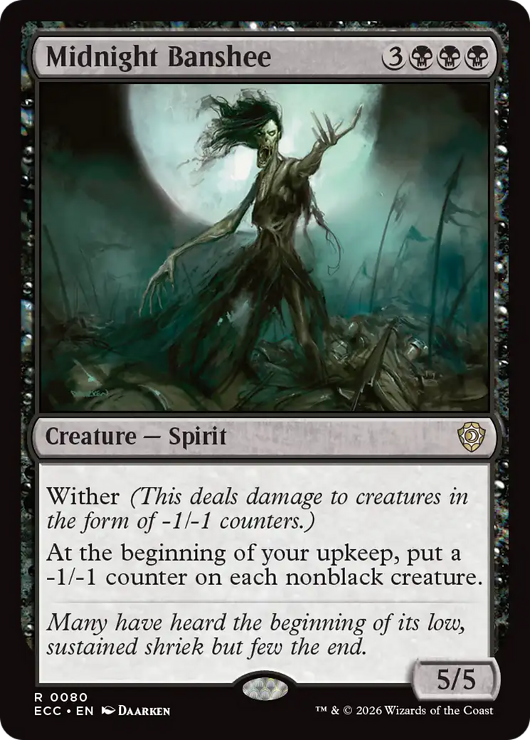 Midnight Banshee [Lorwyn Eclipsed Commander] | Total Play