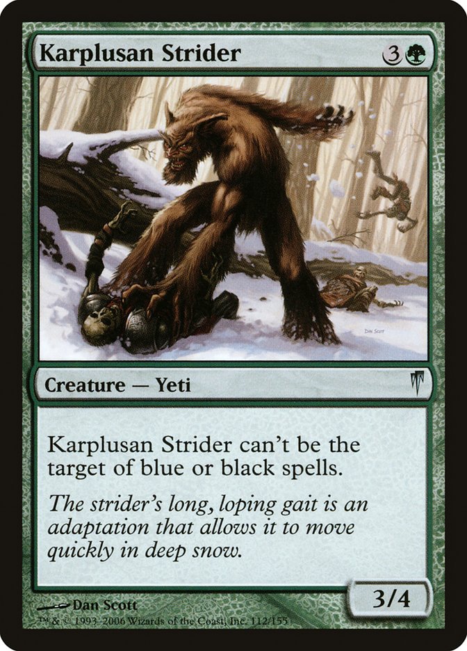 Karplusan Strider [Coldsnap] | Total Play