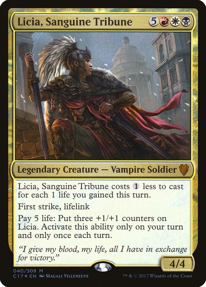 Licia, Sanguine Tribune [Commander 2017] | Total Play