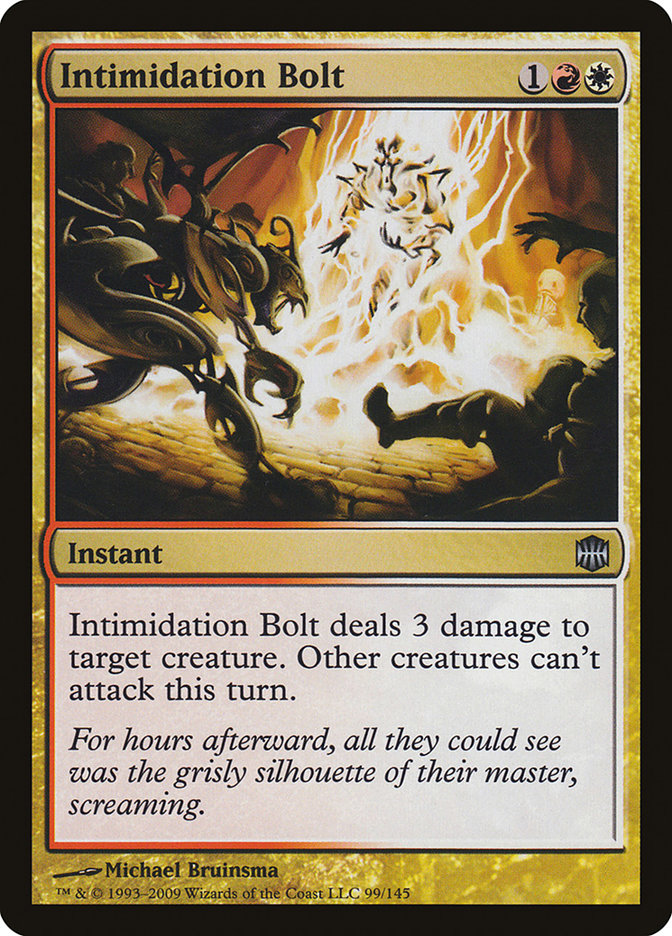 Intimidation Bolt [Alara Reborn] | Total Play