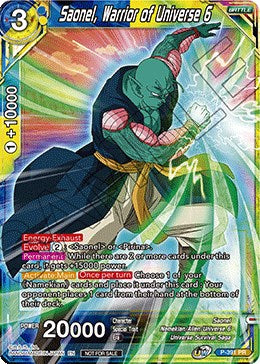 Saonel, Warrior of Universe 6 (Tournament Pack Vol. 8) (P-391) [Tournament Promotion Cards] | Total Play