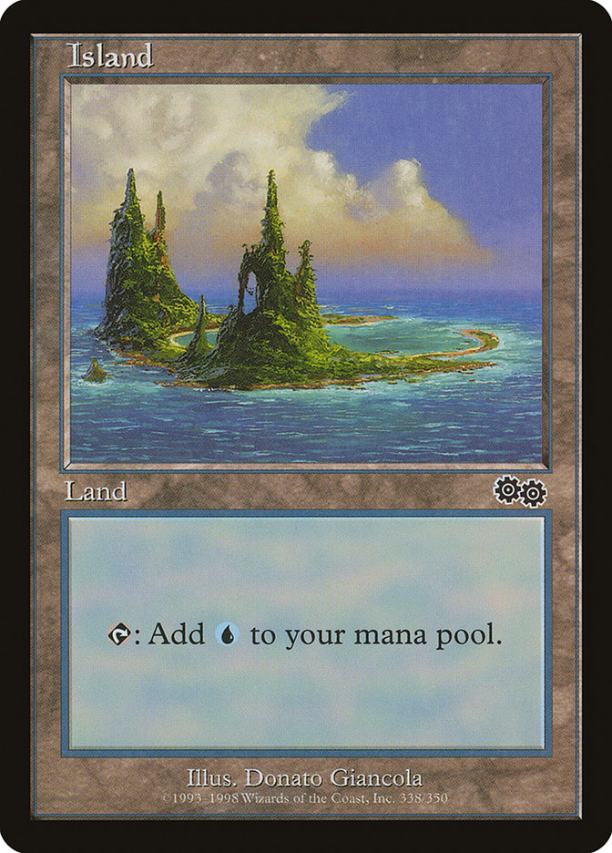 Island (338) [Urza's Saga] | Total Play