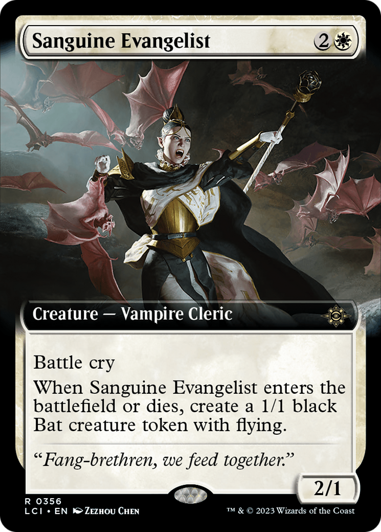 Sanguine Evangelist (Extended Art) [The Lost Caverns of Ixalan] | Total Play