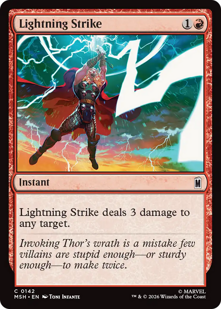Lightning Strike [Marvel Super Heroes] | Total Play