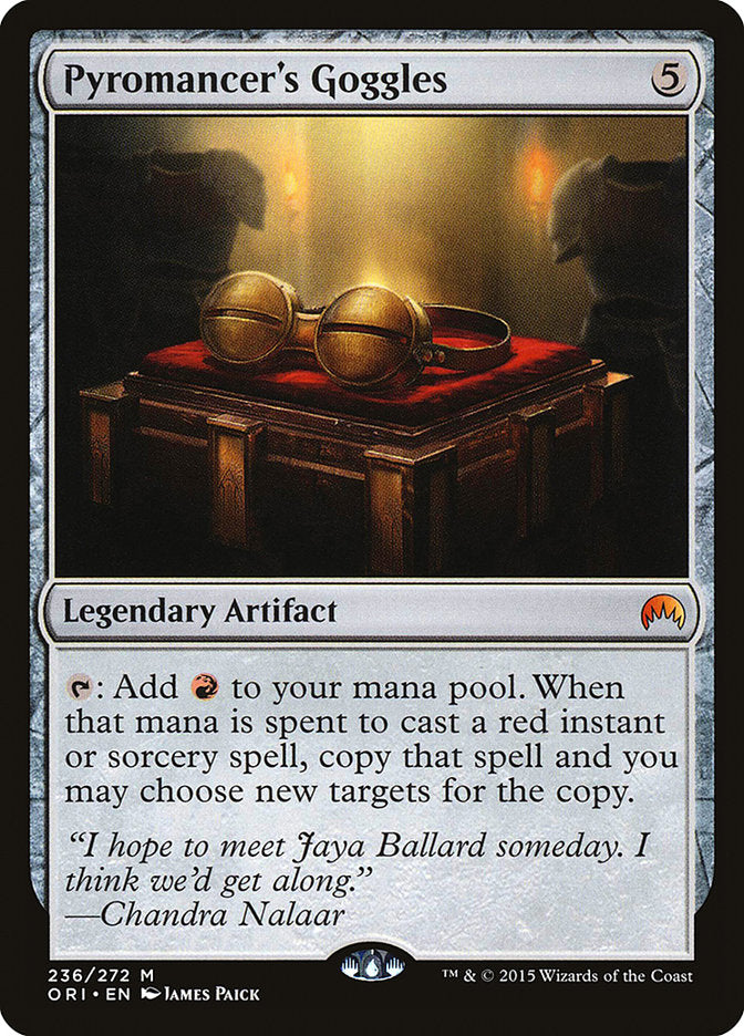 Pyromancer's Goggles [Magic Origins] | Total Play