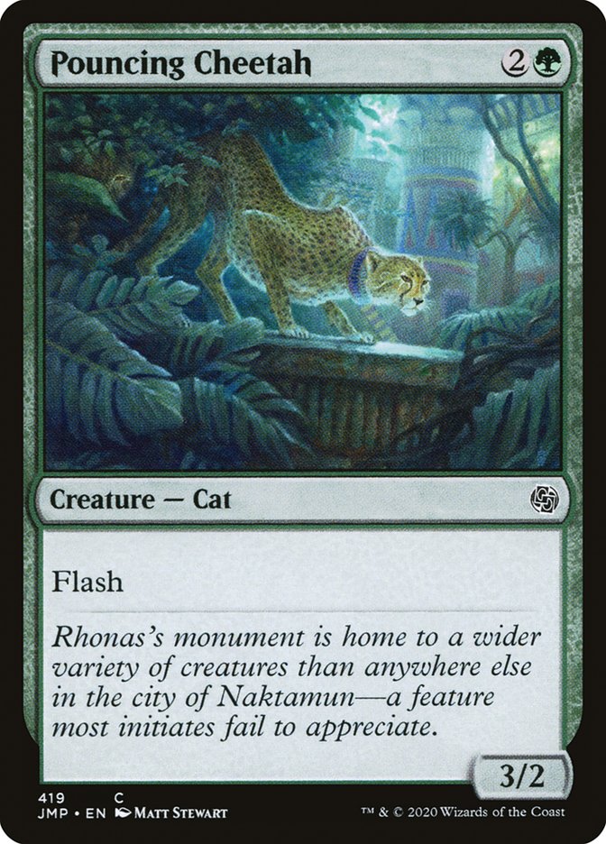 Pouncing Cheetah [Jumpstart] | Total Play