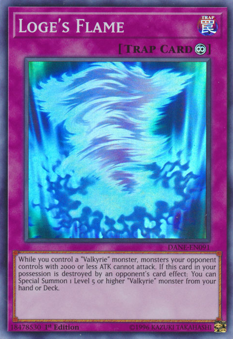Loge's Flame [DANE-EN091] Super Rare | Total Play