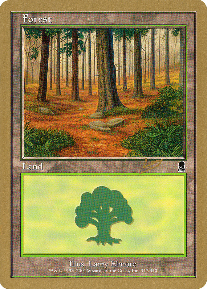 Forest (rl347) (Raphael Levy) [World Championship Decks 2002] | Total Play