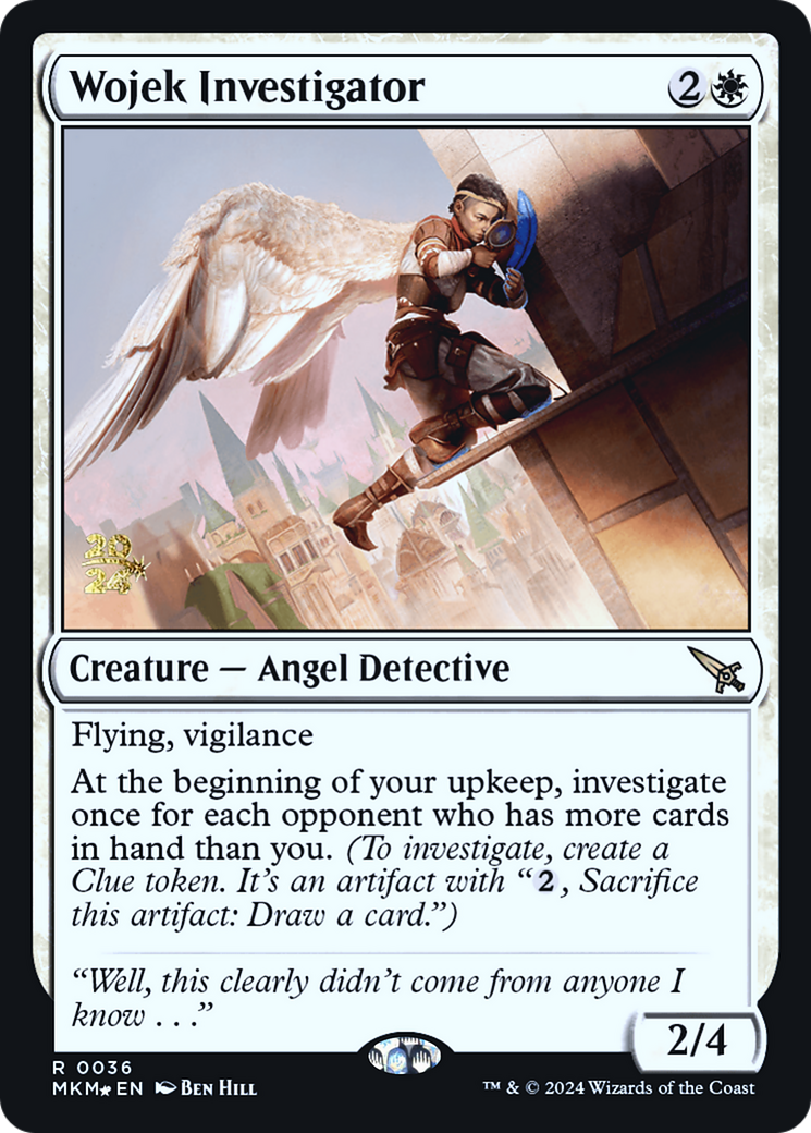 Wojek Investigator [Murders at Karlov Manor Prerelease Promos] | Total Play