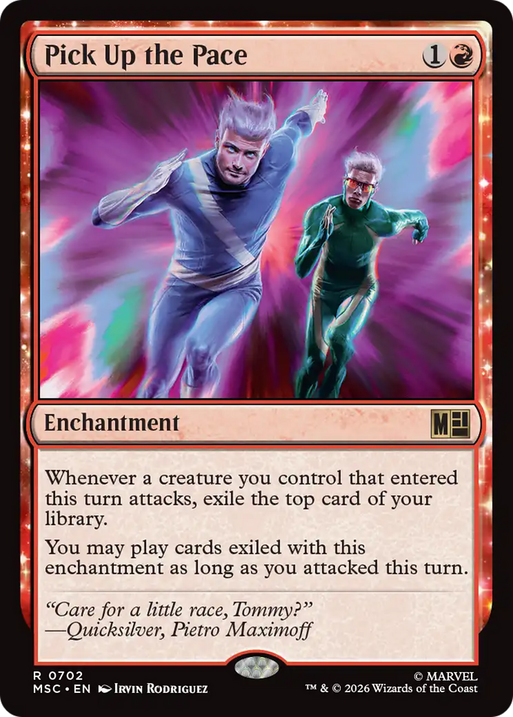 Pick Up the Pace [Marvel Super Heroes Commander] | Total Play